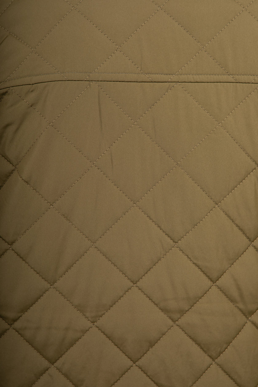 Giacca trapuntata INDICODE - DARK OLIVE 15-987