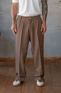 Pantalone palazzo NJB - MARRONE BEK
