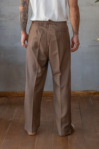 Pantalone palazzo NJB - MARRONE BEK