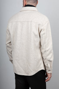 Giacca camicia TELAMIRA  - BEIGE RTC014