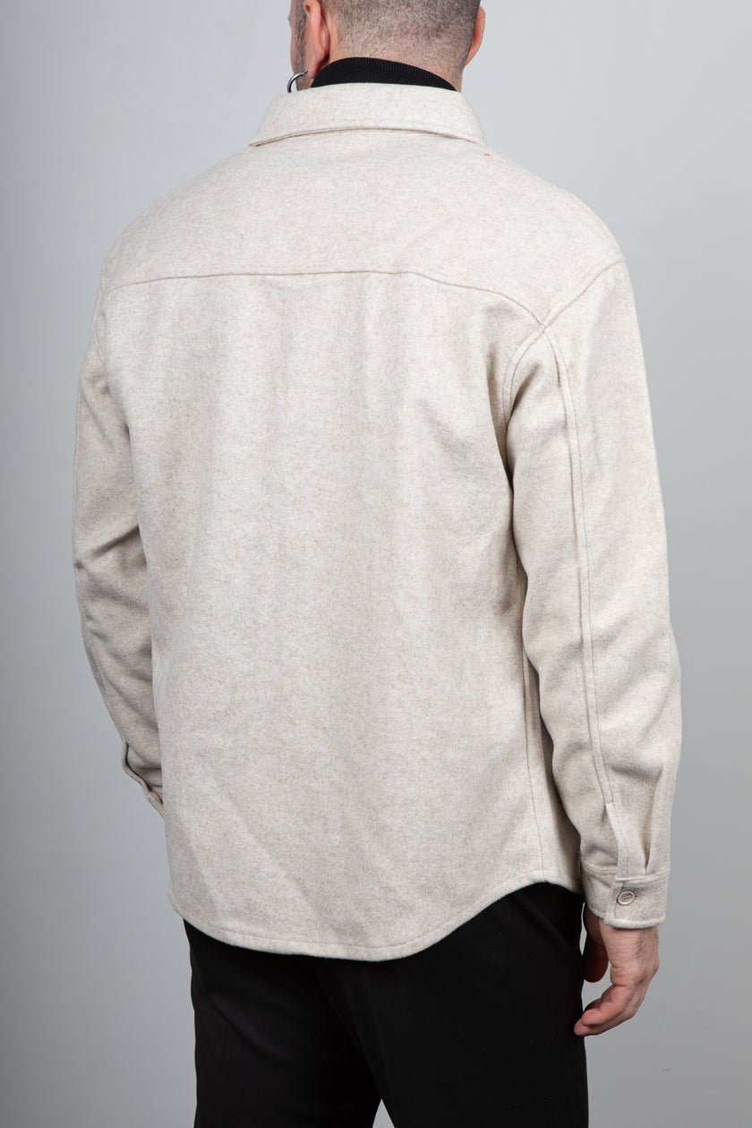 Giacca camicia TELAMIRA  - BEIGE RTC014