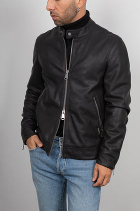 Biker ecopelle GIANNI LUPO - NERO GL9808