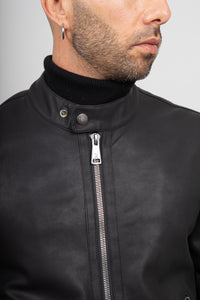Biker ecopelle GIANNI LUPO - NERO GL9808