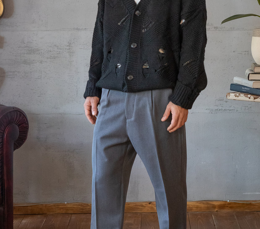 Cardigan rotture - NJB NERO 8113
