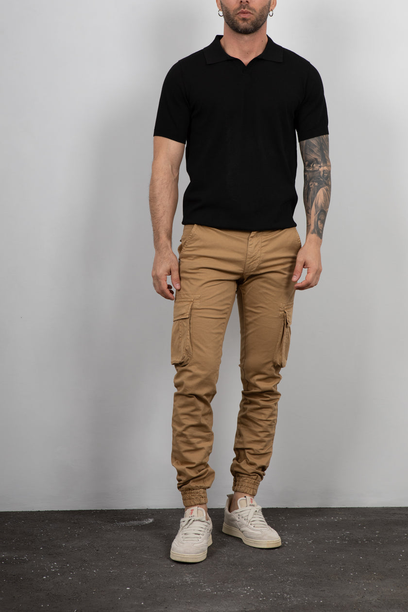 Pantalone cargo SQUAD2 - GOLDEN ARGENTATI
