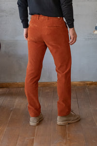 Pantalone velluto SQUAD2 - TERRACOTTA REE