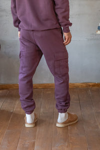 Pantaloni felpati TELAMIRA - BORGOGNA BTF0034