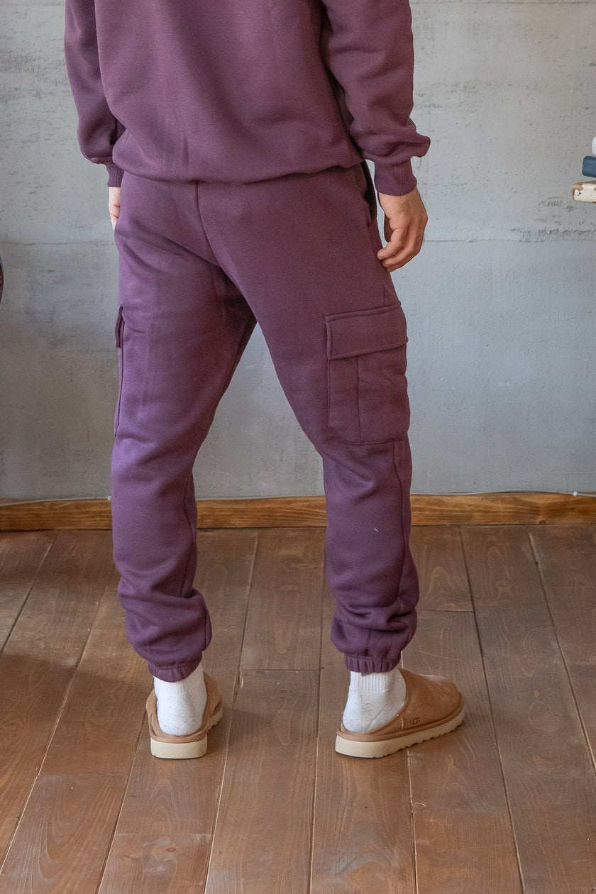 Pantaloni felpati TELAMIRA - BORGOGNA BTF0034