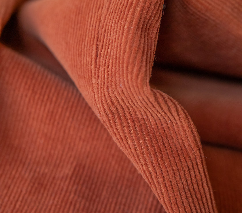 Pantalone velluto SQUAD2 - TERRACOTTA REE