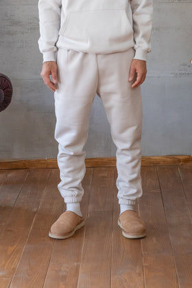 Pantaloni felpati TELAMIRA - BEIGE BTF0033