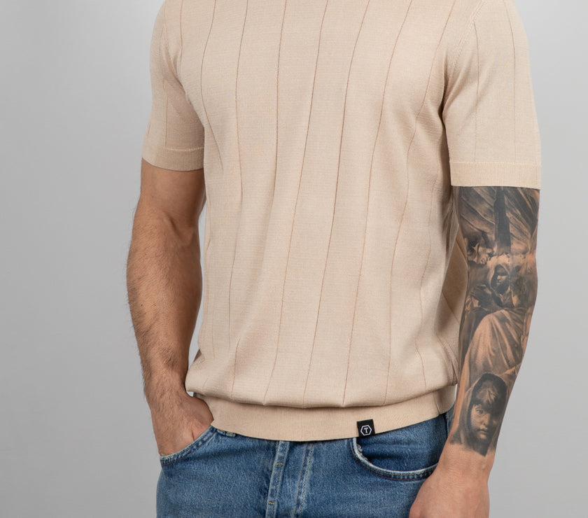 Maglia TELAMIRA - MV012 BEIGE