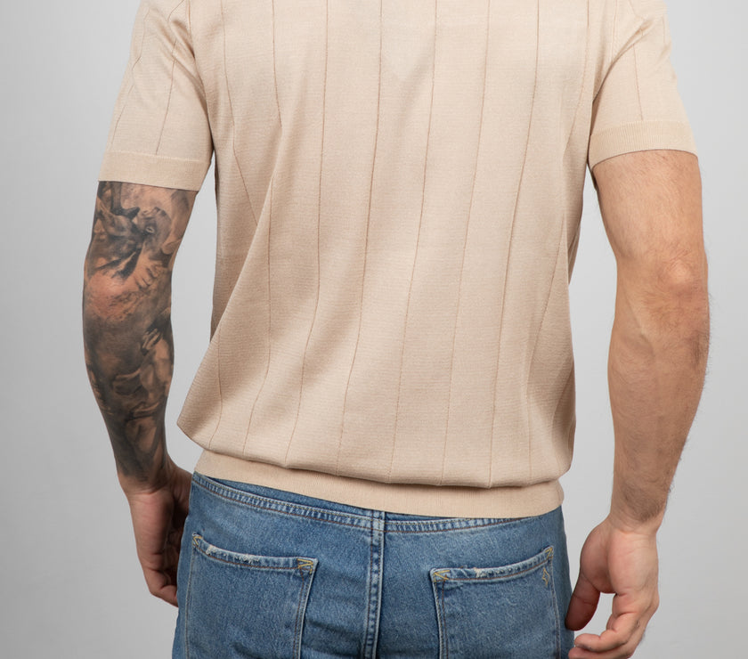 Maglia TELAMIRA - MV012 BEIGE