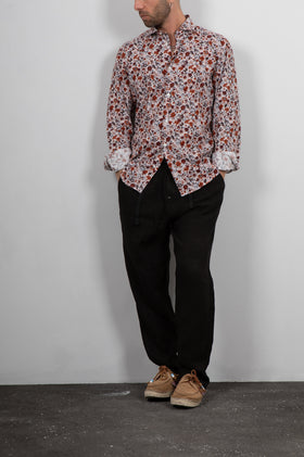 TELAMIRA-TAHITI FANTASY cotton/linen shirt 