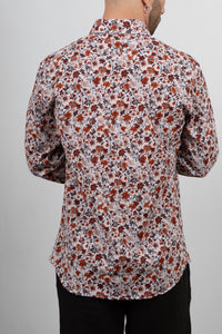 TELAMIRA-TAHITI FANTASY cotton/linen shirt 