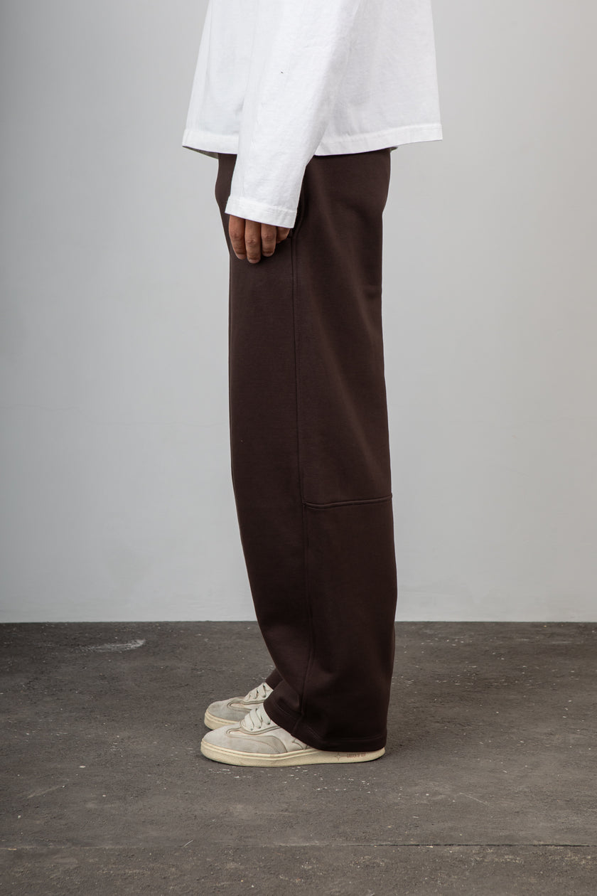 Pantalone baloon in felpa WOC - SALINAS CIOCCOLATO