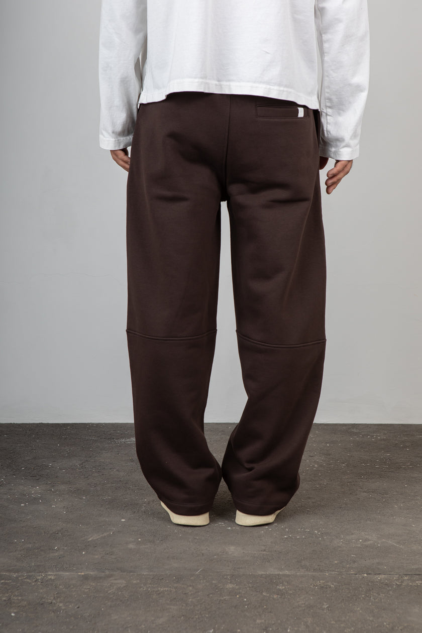 Pantalone baloon in felpa WOC - SALINAS CIOCCOLATO