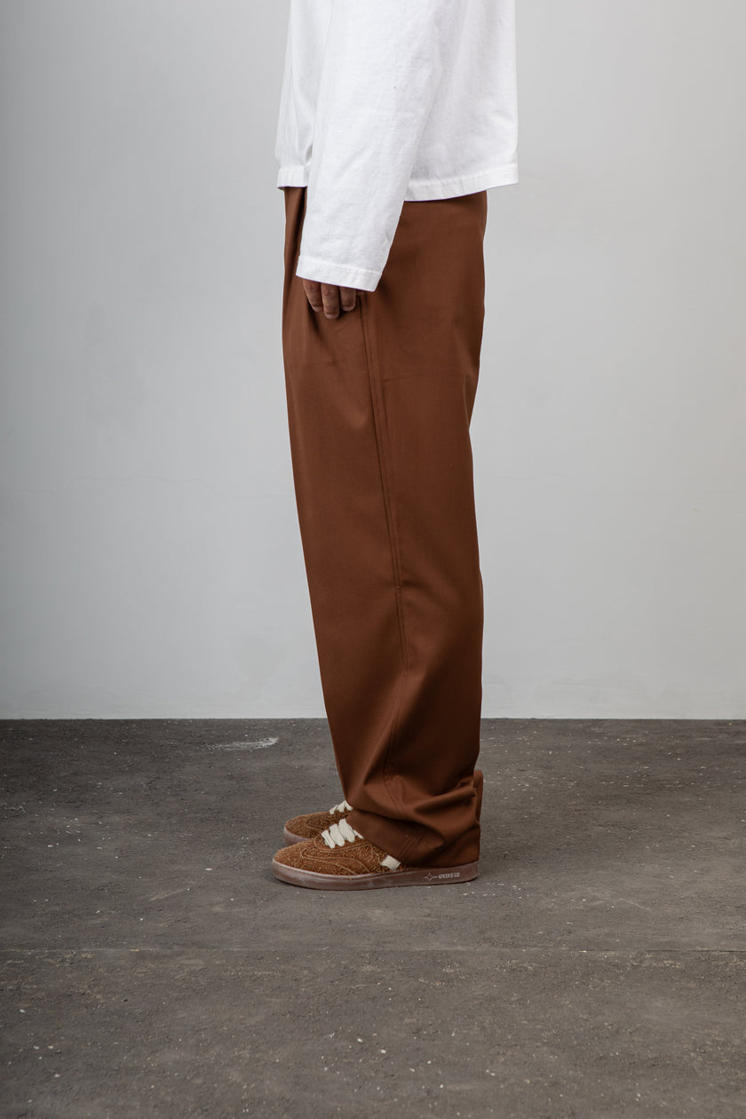 Pantalone palazzo WOC - BOGOTA CARAMELLO