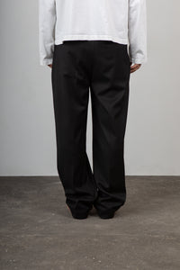 Pantalone palazzo WOC - BOGOTA NERO