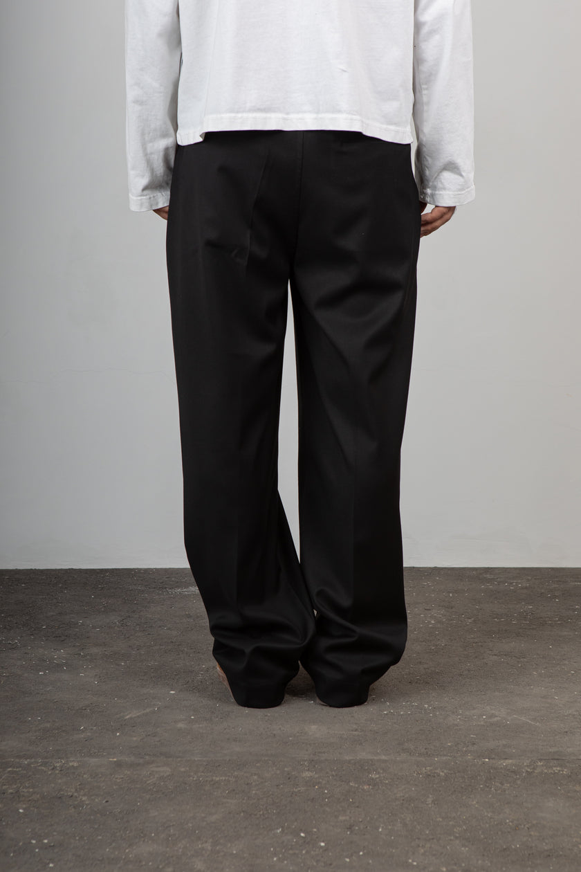 Pantalone palazzo WOC - BOGOTA NERO