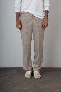 Pantalone fresco lana WOC - MARACAIBO SABBIA