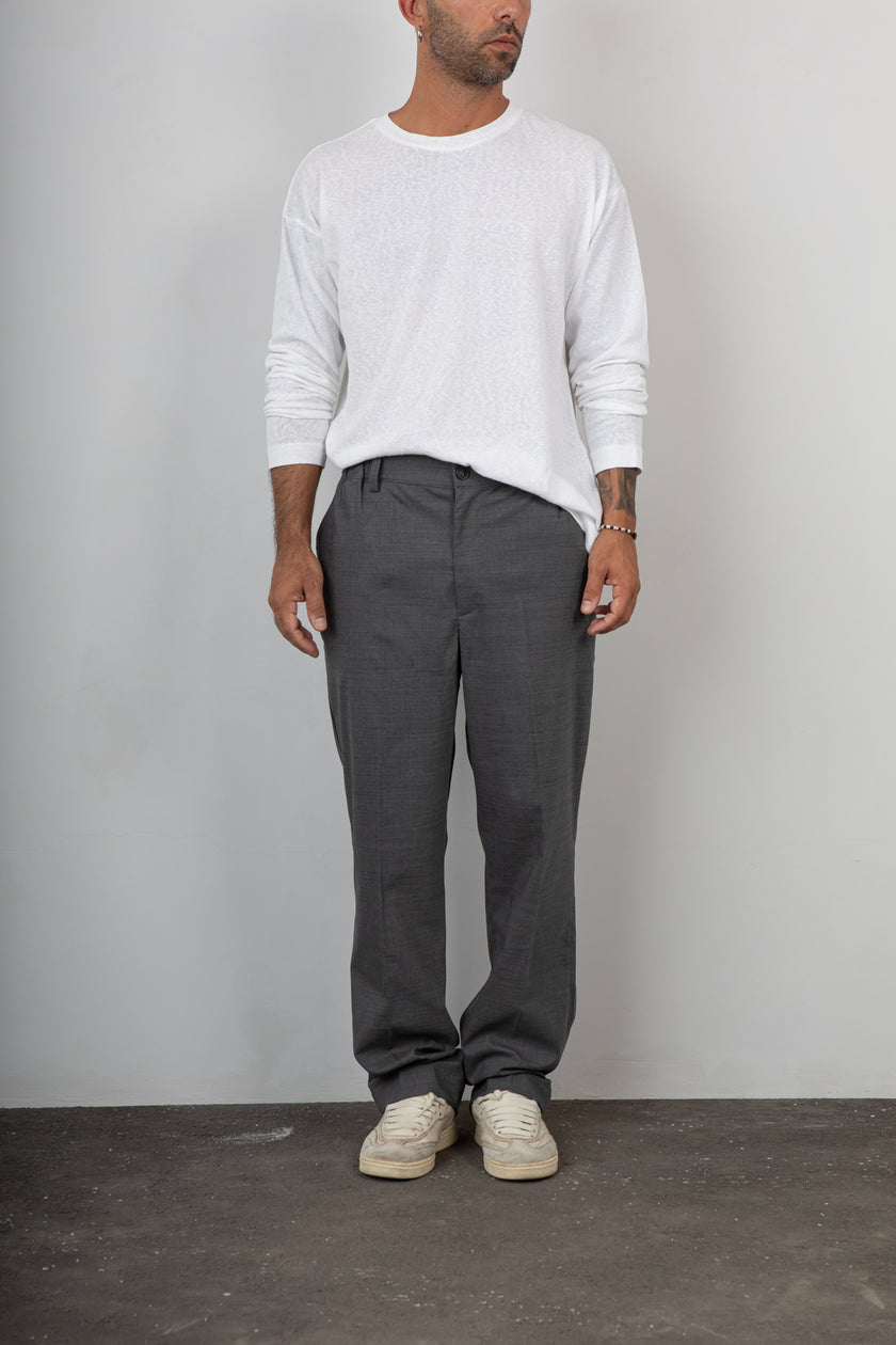 Pantalone fresco lana WOC - MARACAIBO GRIGIO