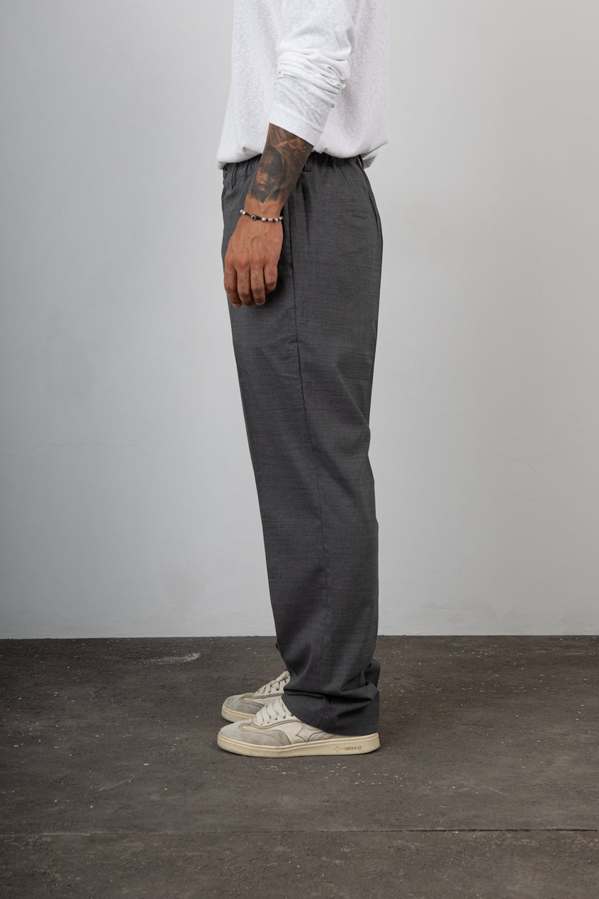 Pantalone fresco lana WOC - MARACAIBO GRIGIO