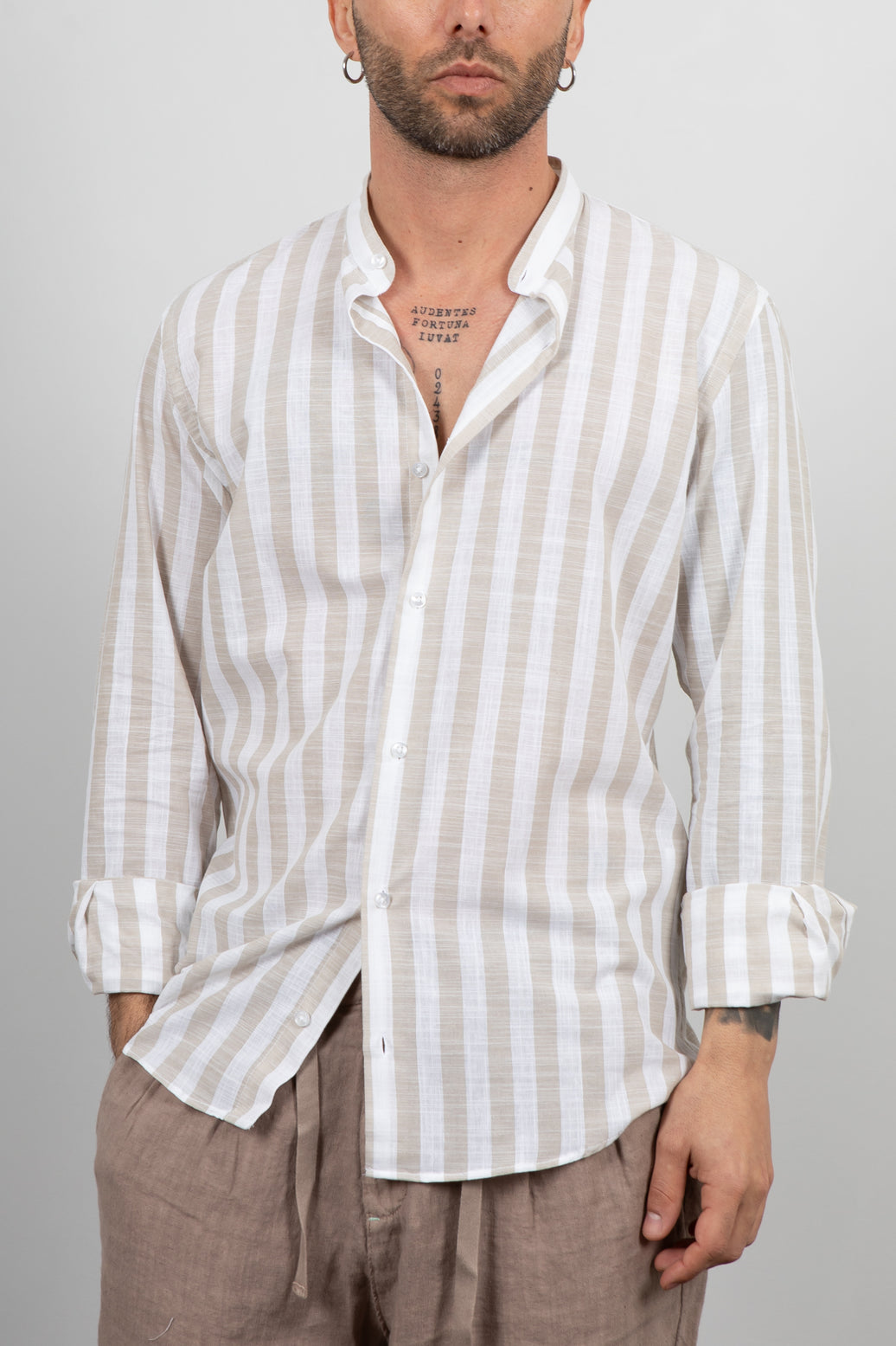 Camicia TELAMIRA-56044 BEIGE