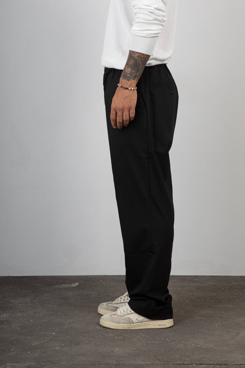 Pantalone fresco lana WOC - MARACAIBO NERO