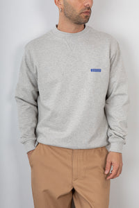 Felpa girocollo WOODBIRD-2616-600 GREY MELANGE