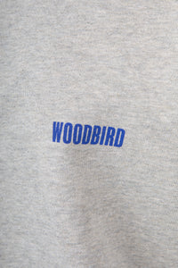Felpa girocollo WOODBIRD-2616-600 GREY MELANGE