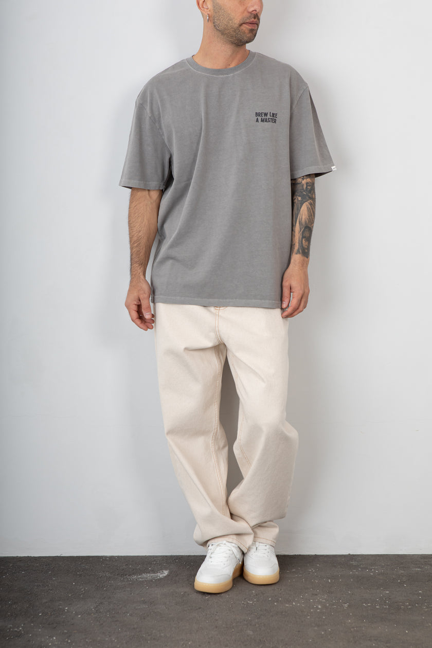 T-shirt ANERKJENDT - GREY 902376