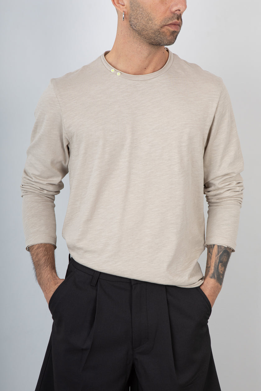 T-Shirt lunga TREZ-JSB3 BEIGE