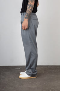 Pantalone palazzo SQUAD - BARRA GRIGIO