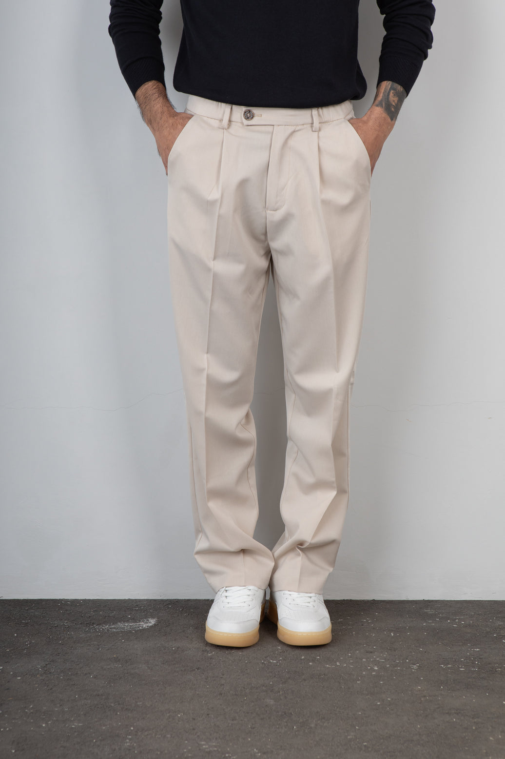 Pantalone TELAMIRA-GTP059 BEIGE