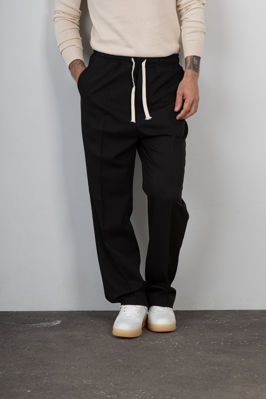 Pantalone TELAMIRA-GTP060 NERO