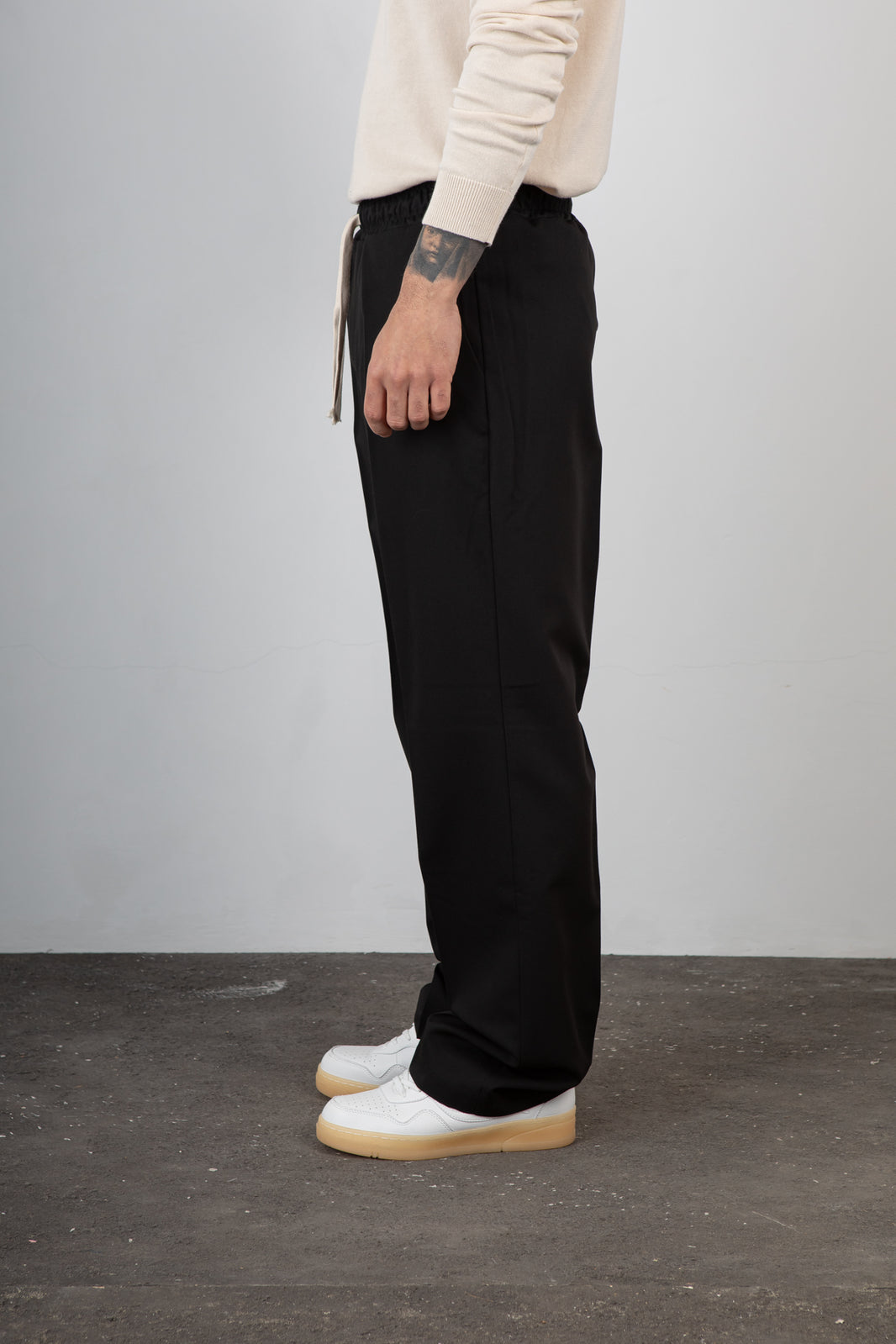 Trousers TELAMIRA-GTP060 BLACK