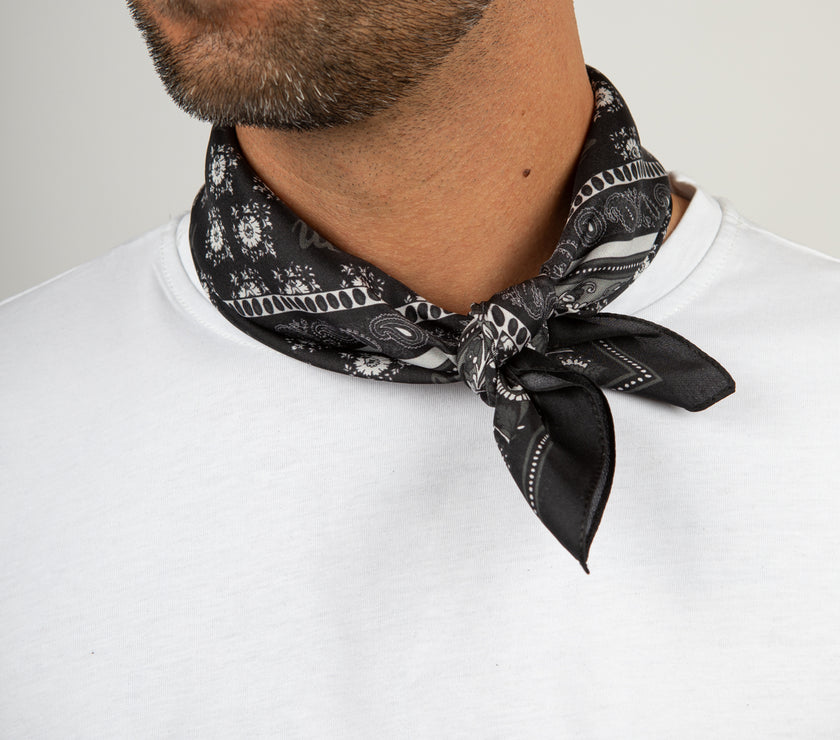 Bandana in pura seta - MANCINO
