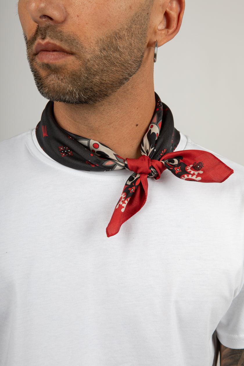 Bandana in pura seta - MANCINO