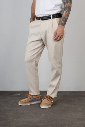 Pantalone TELAMIRA - JTP06048 BEIGE