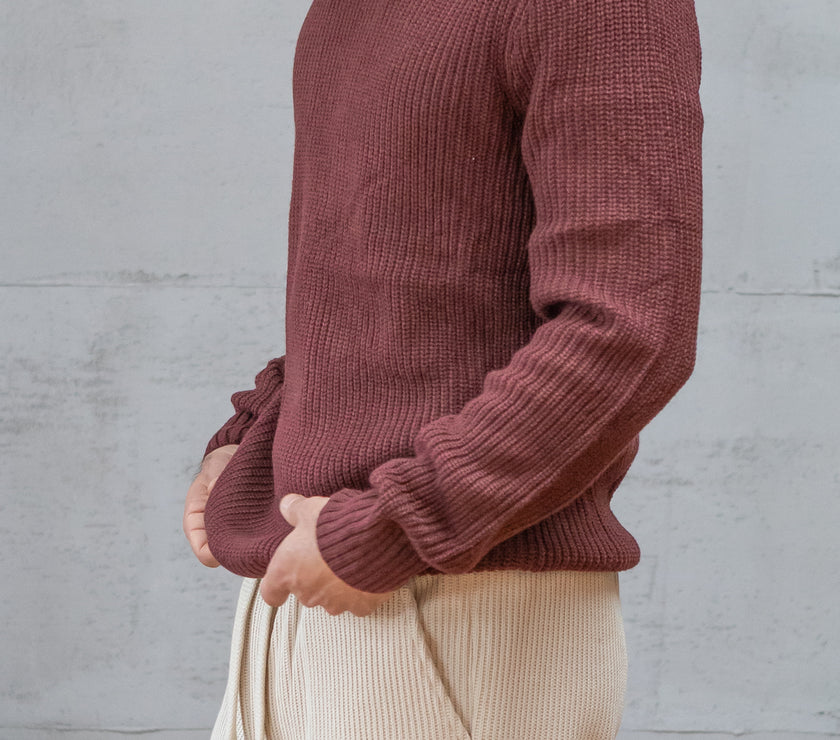 Maglione costa inglese TELAMIRA - BORDEAUX MV032