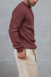 Maglione costa inglese TELAMIRA - BORDEAUX MV032
