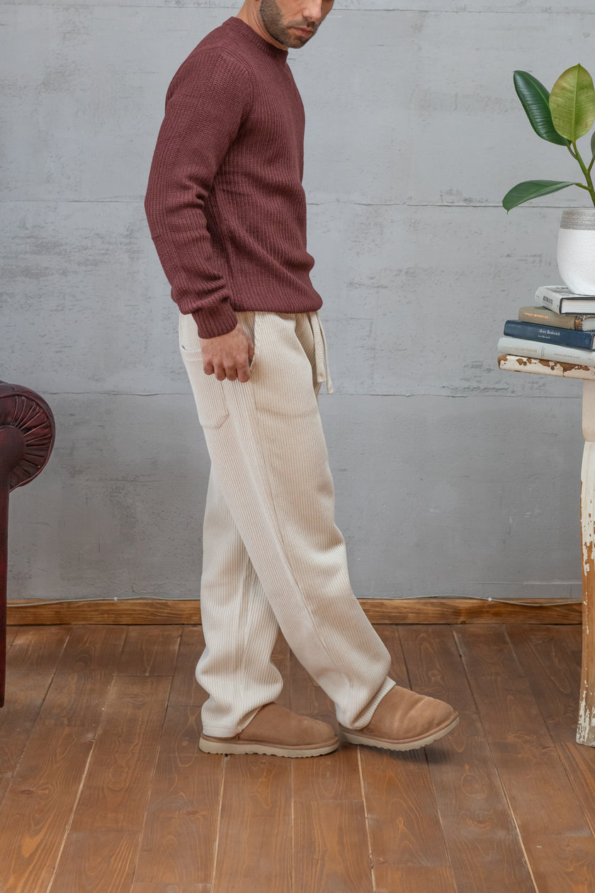 Maglione costa inglese TELAMIRA - BORDEAUX MV032