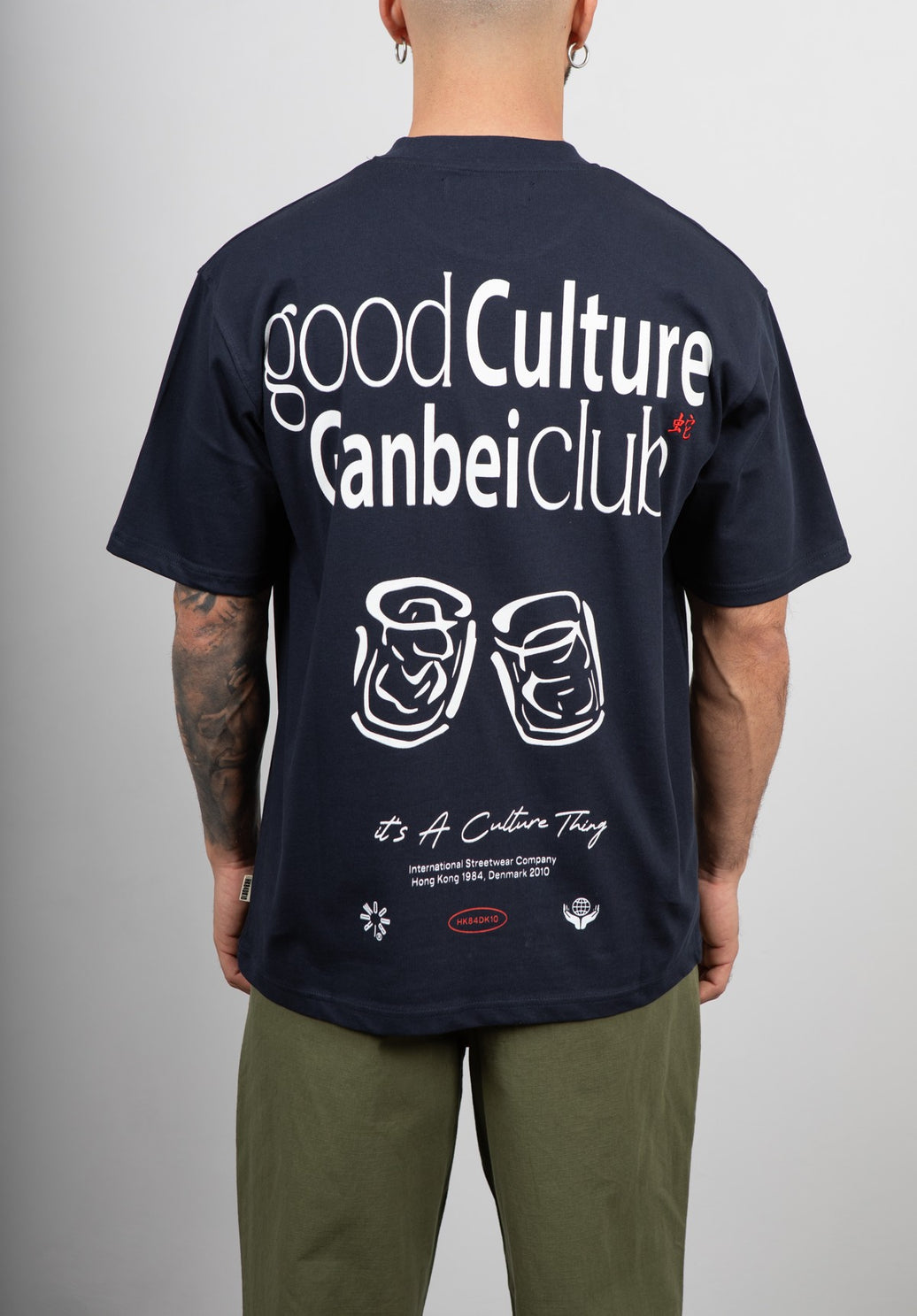 T-shirt WOODBIRD - 2516-420 NAVY