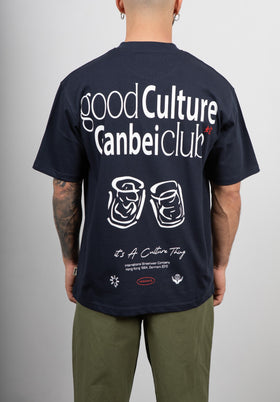 T-shirt WOODBIRD - 2516-420 NAVY