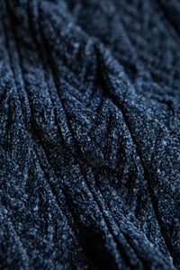 Maglione a trecce GIANNI LUPO - NAVY GL35055
