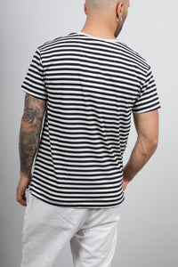 0VER-D STRIPED T-SHIRT-OE1S2S4T41
