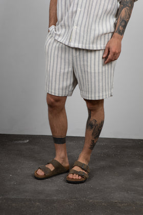 Shorts garzati WOODBIRD - 2516-313 OFF WHITE