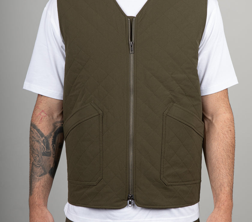 Gilet ANERKJENDT-902019 VERDE