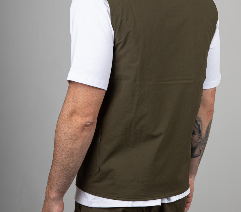 Gilet ANERKJENDT-902019 VERDE