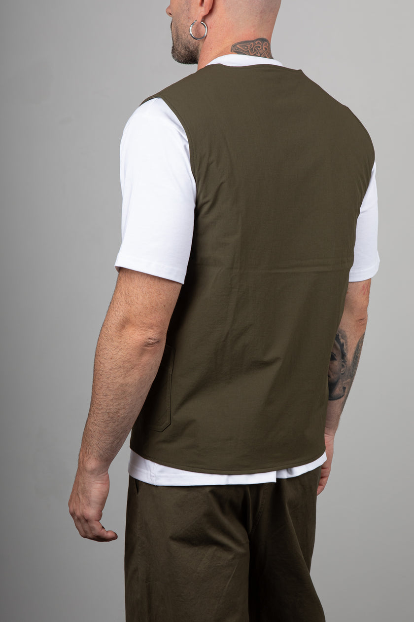 Gilet ANERKJENDT-902019 VERDE